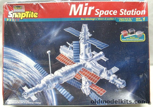 Revell 1/144 Russian MIR Space Station, 85-1179 plastic model kit
